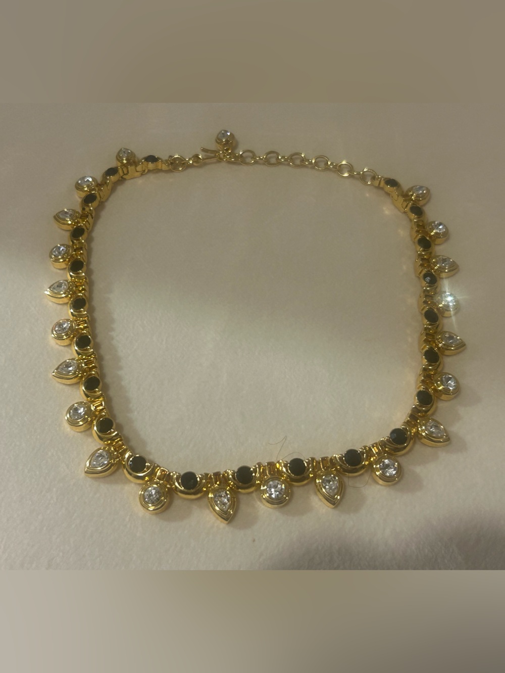 Vintage Monet Teardrop Choker Necklace